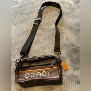 Coach Leather Purse With Adjustable Strap